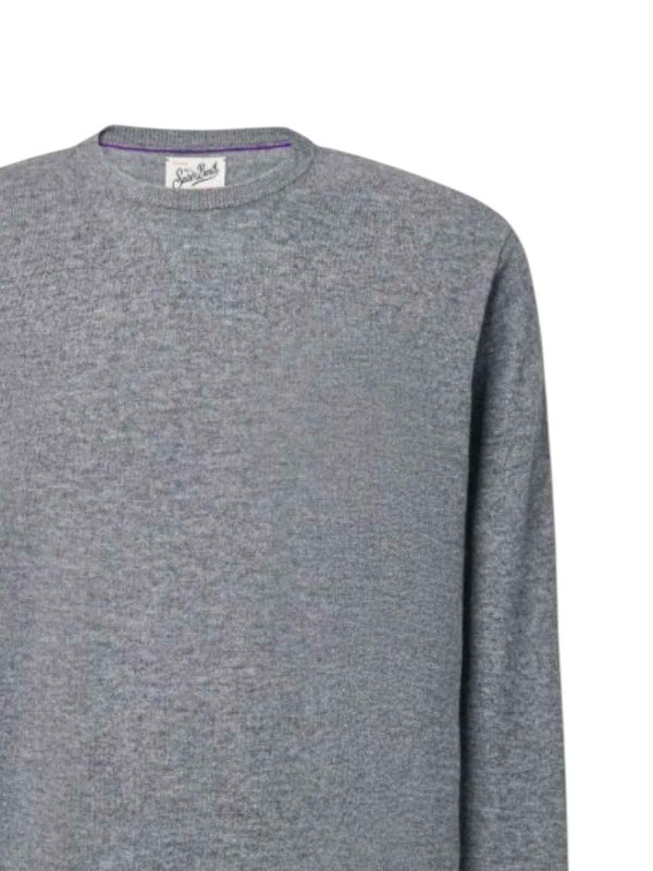 MC2 SAINT BARTH: Suéteres con cuello pico online - Suéter Cuello Redondo - Gris