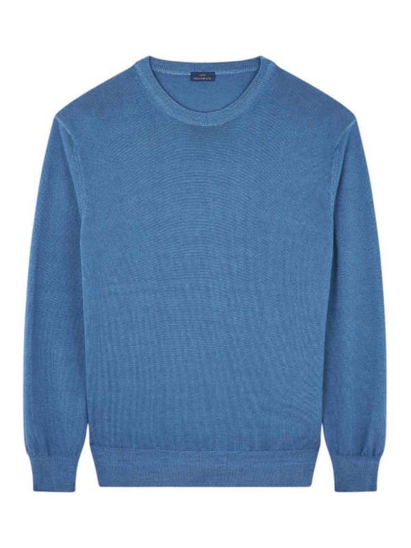 PAUL & SHARK: Pull col rond - Pull Col Rond - Bleu