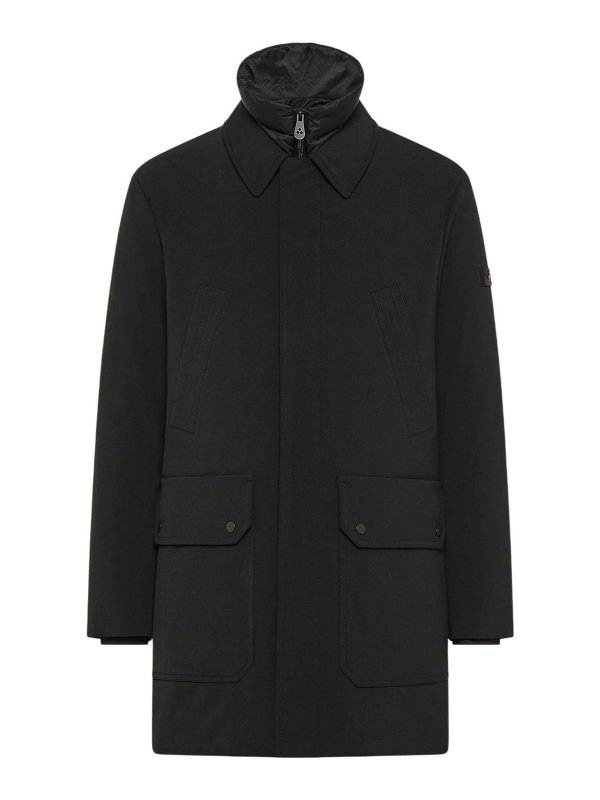 PEUTEREY: Manteaux au genou - Manteau Au Genou - Noir