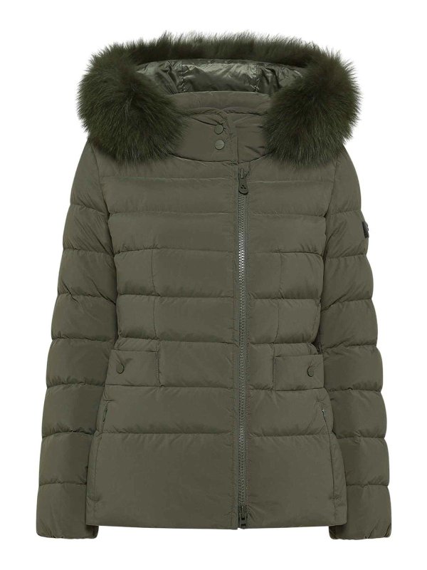 PEUTEREY: Abrigos de borreguito y piel  - Abrigo De Piel - Verde