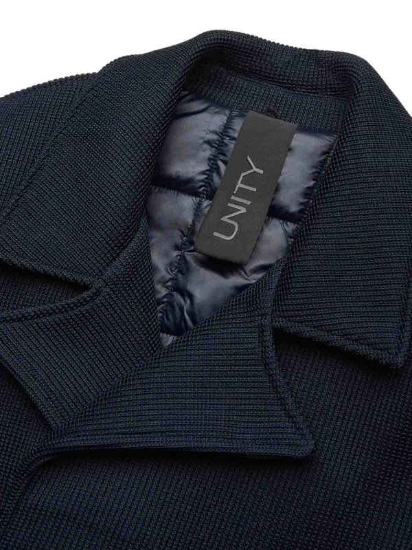 UNITY: ニーレングスコート online - 膝丈コート - ブルー