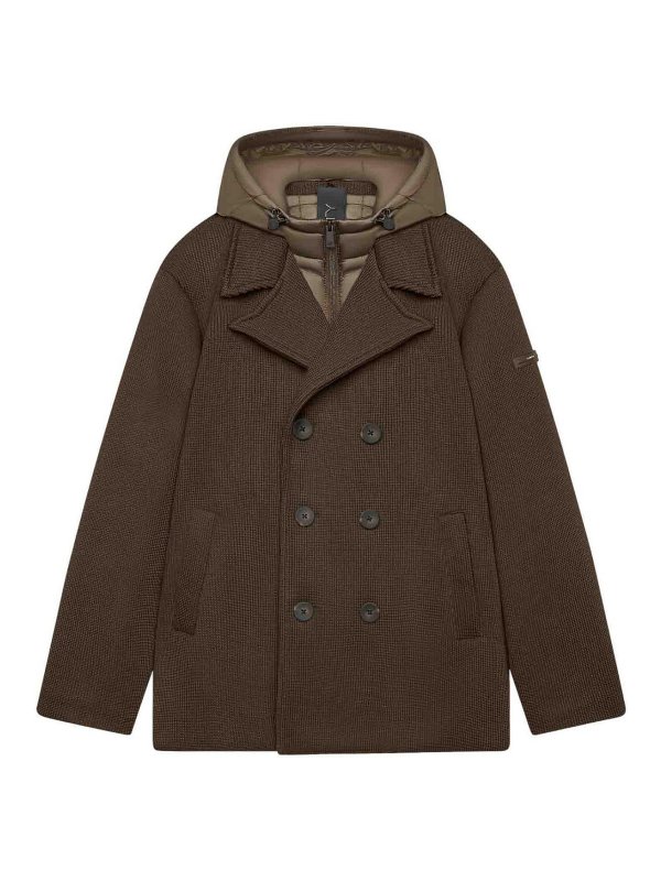 UNITY: Knielange Mäntel - Knielanger Mantel - Braun