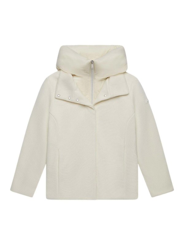 UNITY: ニーレングスコート - 膝丈コート - 白