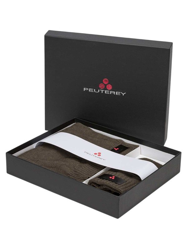 PEUTEREY: hats & caps online - Cap and Scarf kit