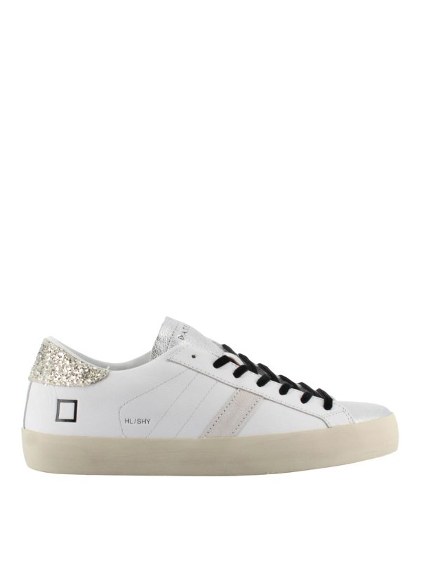 D.A.T.E.: Chaussures de sport - Baskets - Blanc