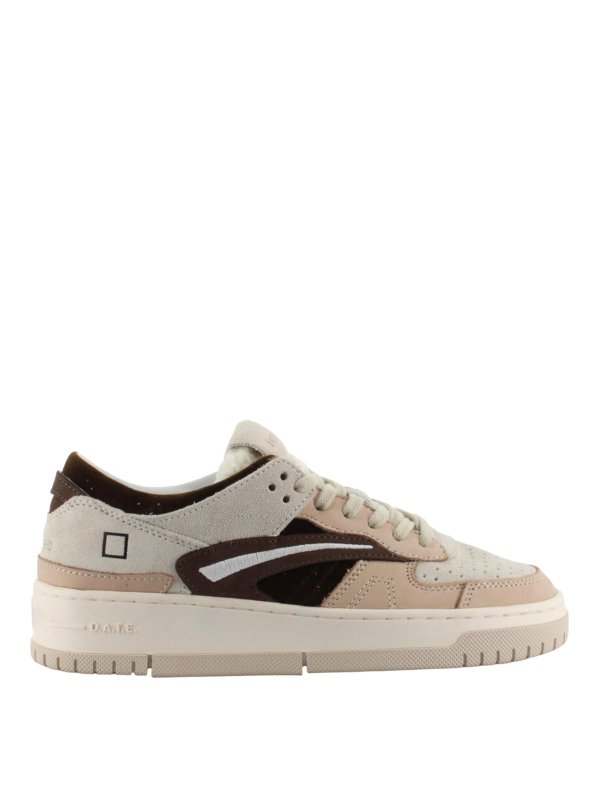 D.A.T.E.: Zapatillas - Zapatillas - Color Carne Y Neutral