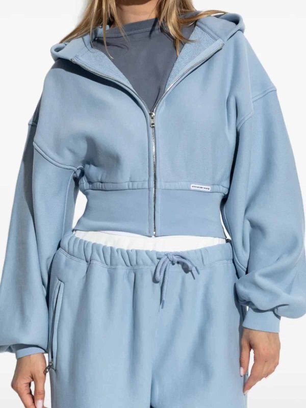 The Best Shops ALEXANDER WANG: Sweatshirts und Pullover - Sweatshirt - Blau