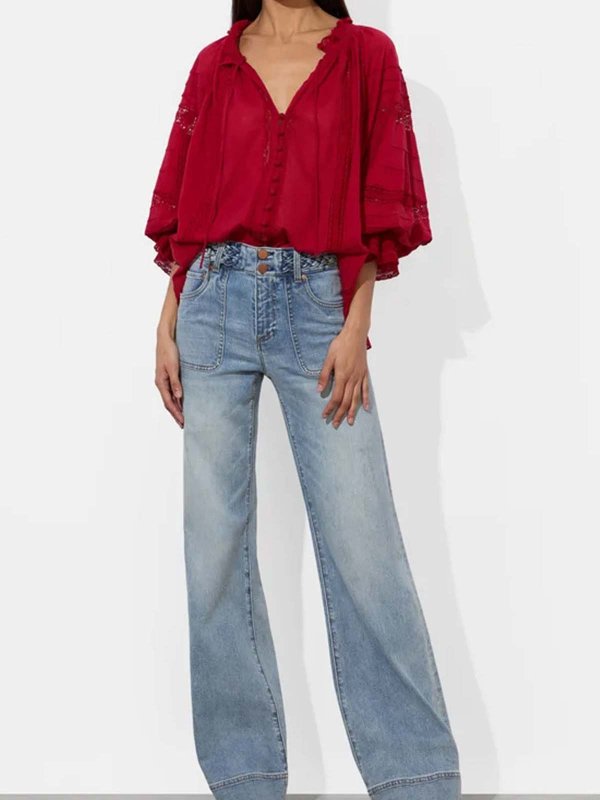 ALICE+OLIVIA: Blusas online - Blusa - Rojo Oscuro