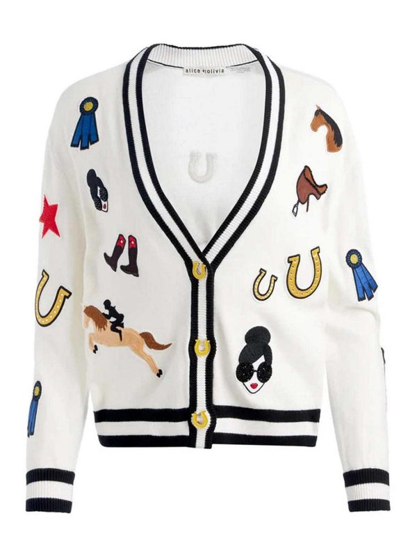 ALICE+OLIVIA: Cardigans - Cardigan - Bunt
