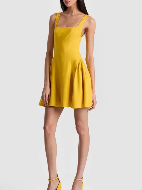 ALICE+OLIVIA: short dresses online - Yellow dress