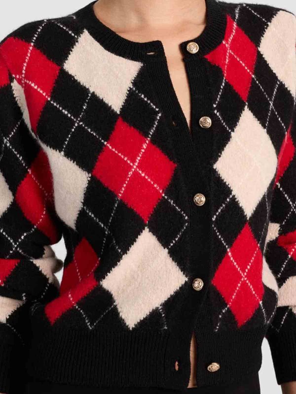 The Best Shops ALICE+OLIVIA: Carolee Argyle Cardigan