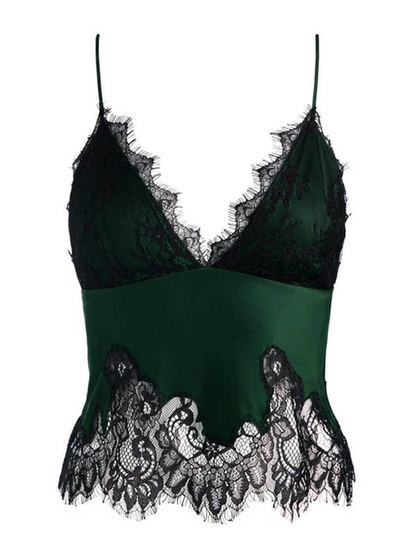 ALICE+OLIVIA: Tops & Débardeurs - Top - Noir