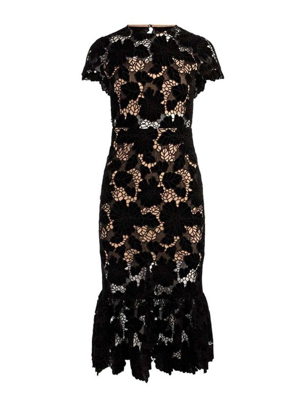 ALICE+OLIVIA: Suéteres con cuello pico - Suéter Cuello Redondo - Negro