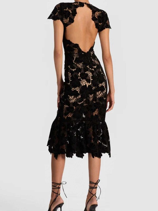 The Best Shops ALICE+OLIVIA: Suéteres con cuello pico - Suéter Cuello Redondo - Negro