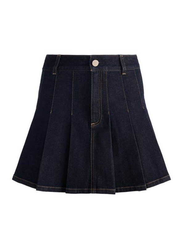 ALICE+OLIVIA: ミニスカート - ミニスカート - デニム