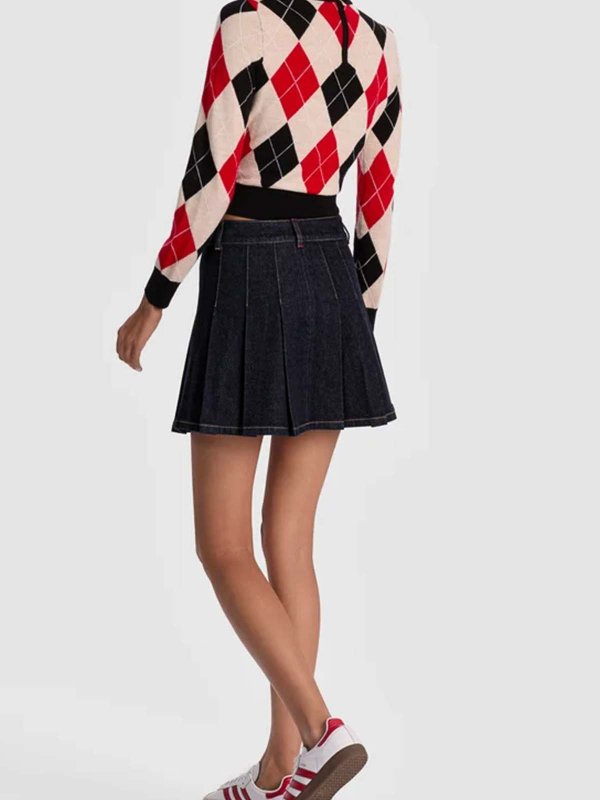 The Best Shops ALICE+OLIVIA: ミニスカート - ミニスカート - デニム