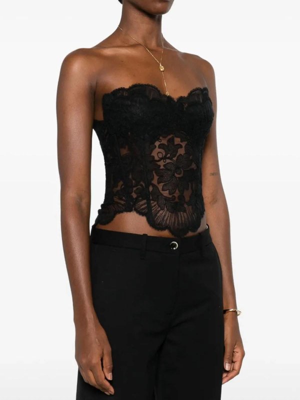 Floral Lace Corset shop online: ERMANNO SCERVINO