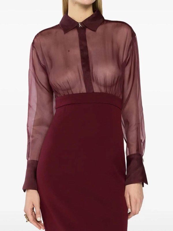 Vestido Midi - Rojo Oscuro shop online: GENNY