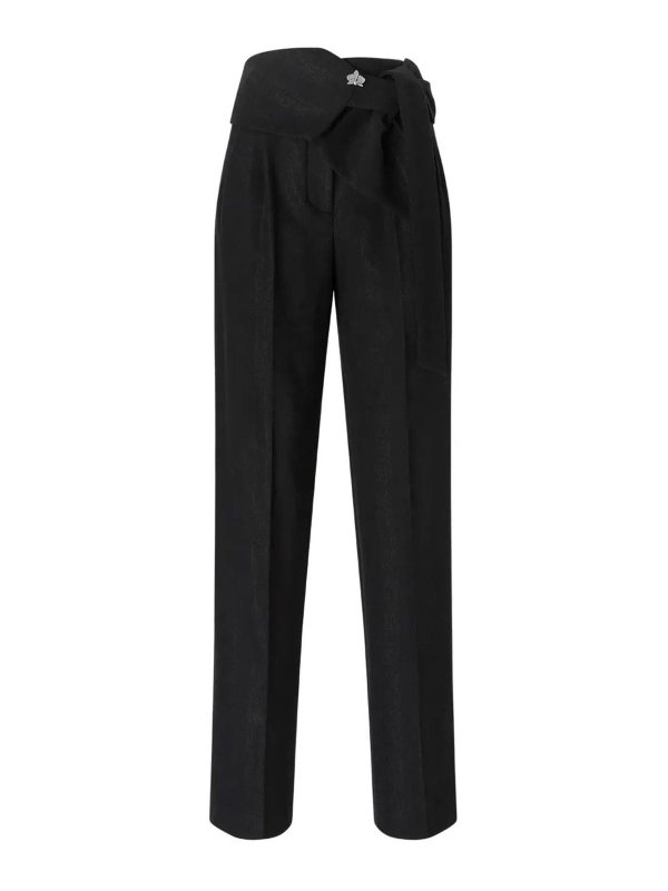GENNY: Pantalones casual - Pantalón Casual - Negro