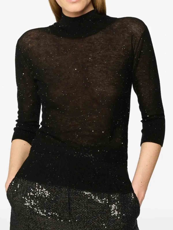 Pull Col Roulé - Noir shop online: GENNY