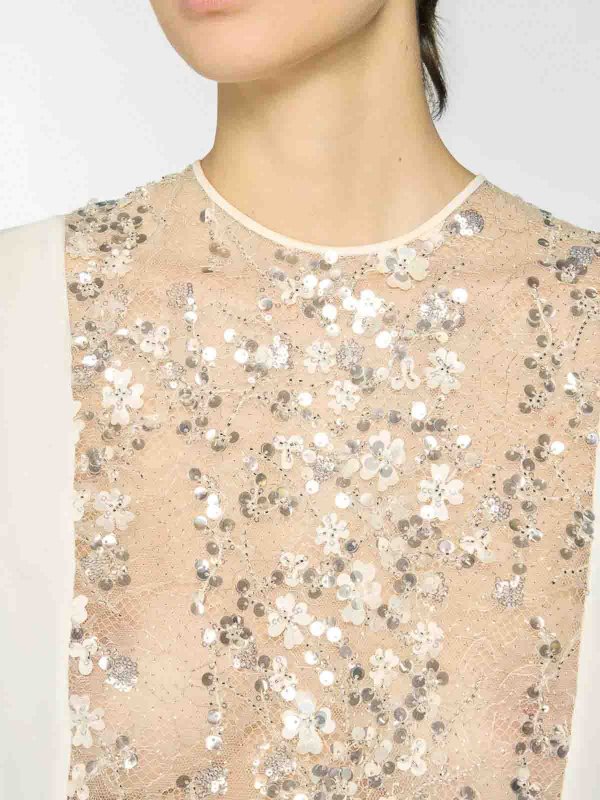 The Best Shops GENNY: Suéter Cuello Redondo - Beis