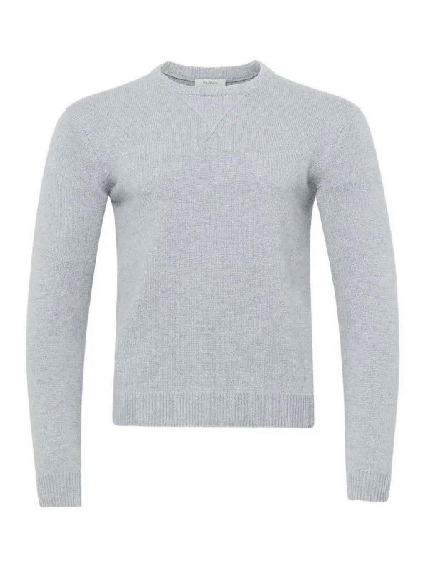 J.W. ANDERSON: Pull col rond - Pull Col Rond - Gris