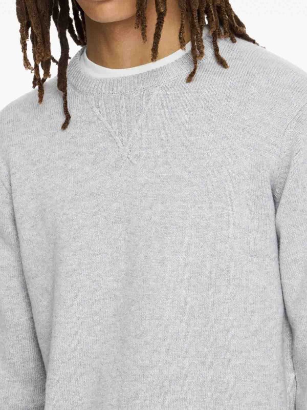 Pull Col Rond - Gris shop online: J.W. ANDERSON