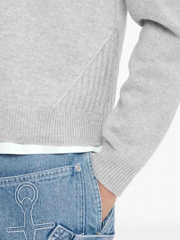 J.W. ANDERSON buy online Pull Col Rond - Gris