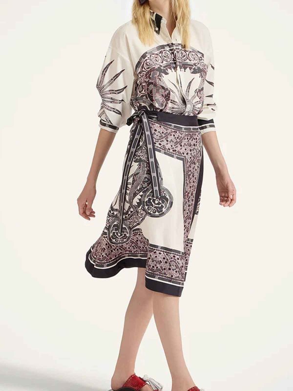 Langer Rock - Bunt shop online: LA DOUBLEJ