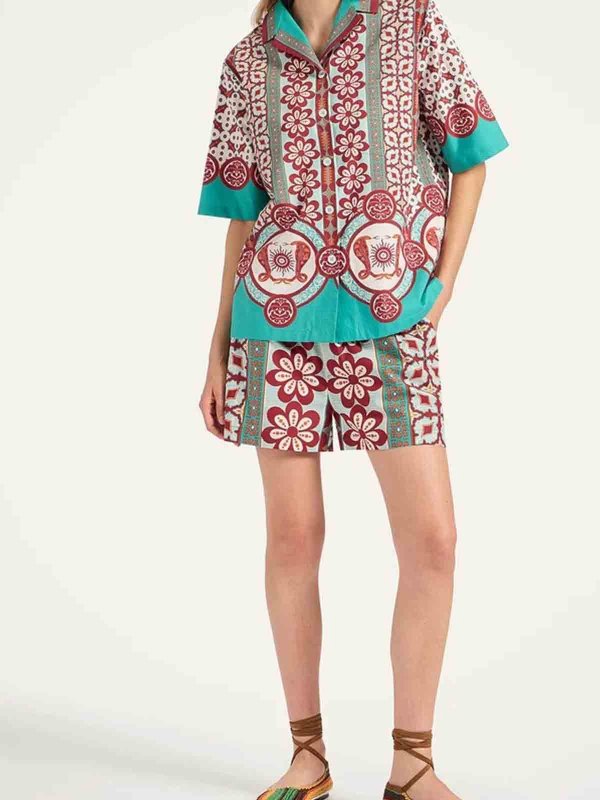 カジュアルパンツ - マルチカラー shop online: LA DOUBLEJ