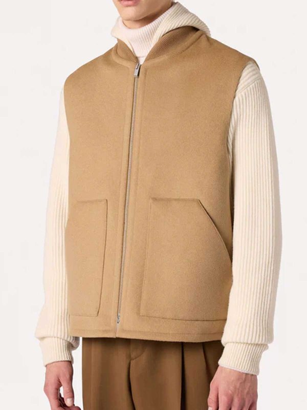 The Best Shops LARDINI: Bomberjacken - Bomberjacke - Braun