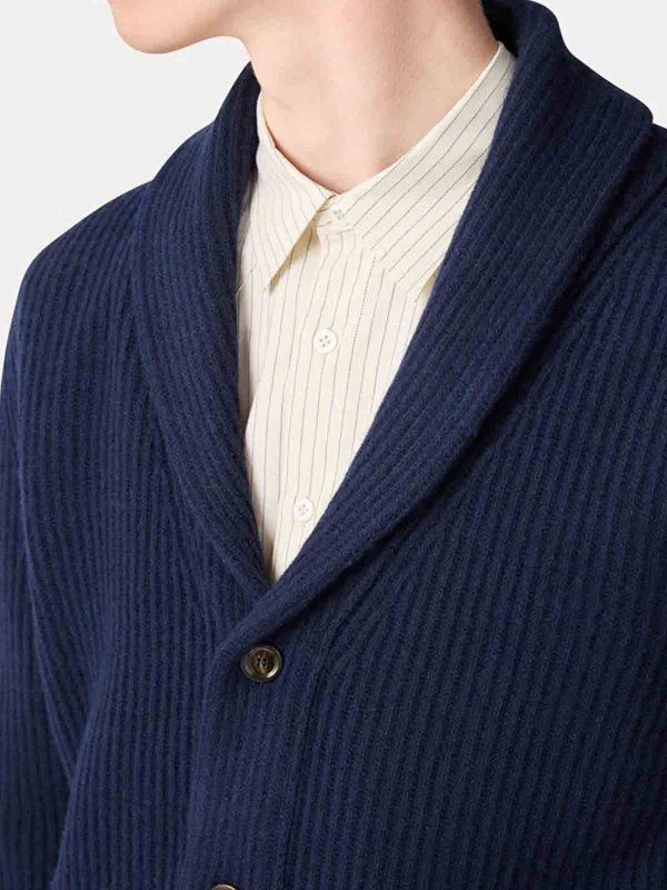 LARDINI buy online Shawl collar cardigan
