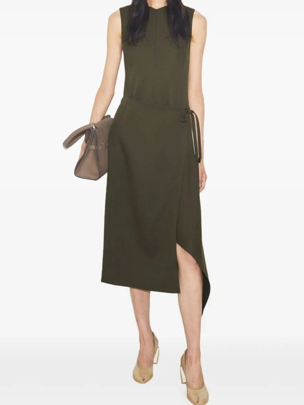 TORY BURCH: Pull col rond online - Pull Col Rond - Vert