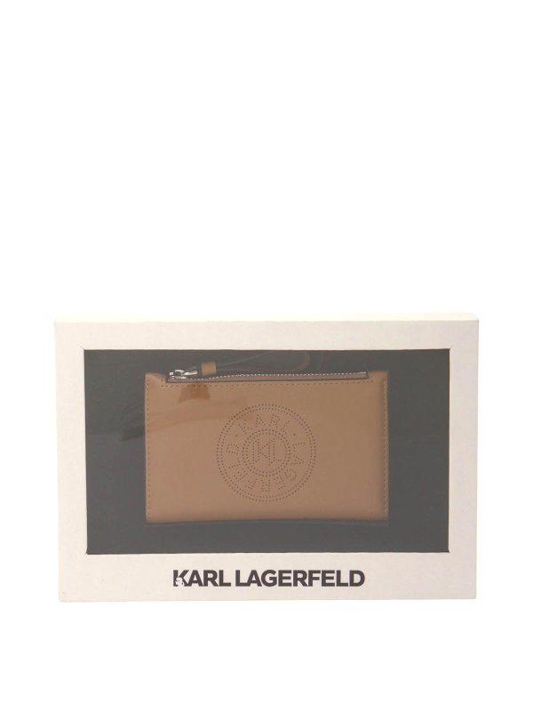 KARL LAGERFELD: Carteras y monederos - Carteras Y Monederos - Beis