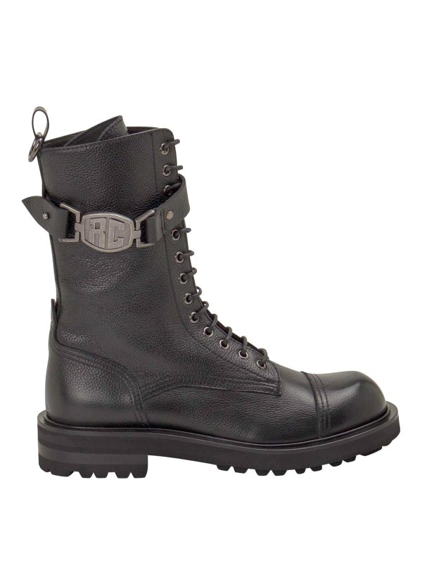 ROBERTO CAVALLI: ブーティー - アンクルブーツ - 黒