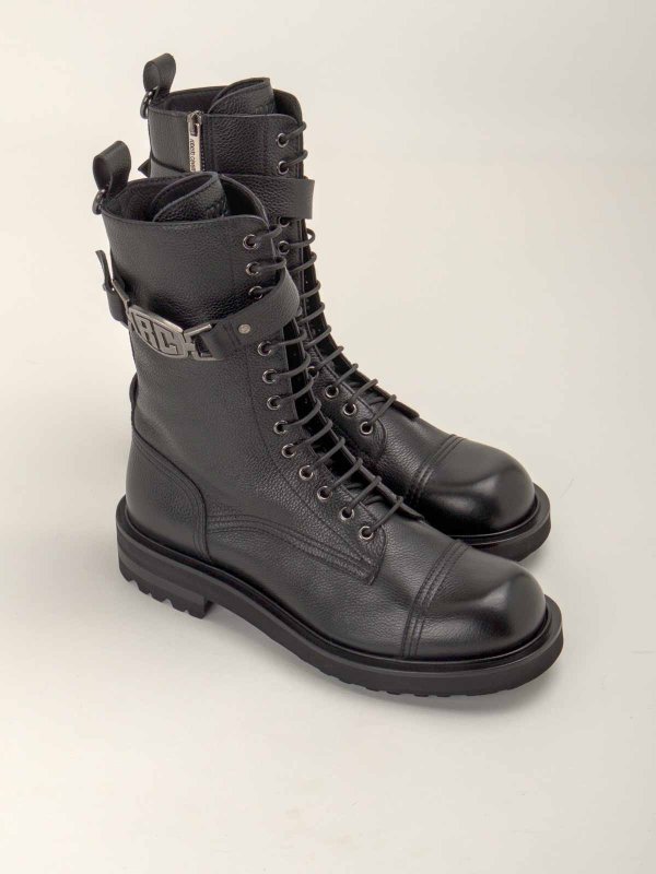 ROBERTO CAVALLI: ブーティー online - アンクルブーツ - 黒