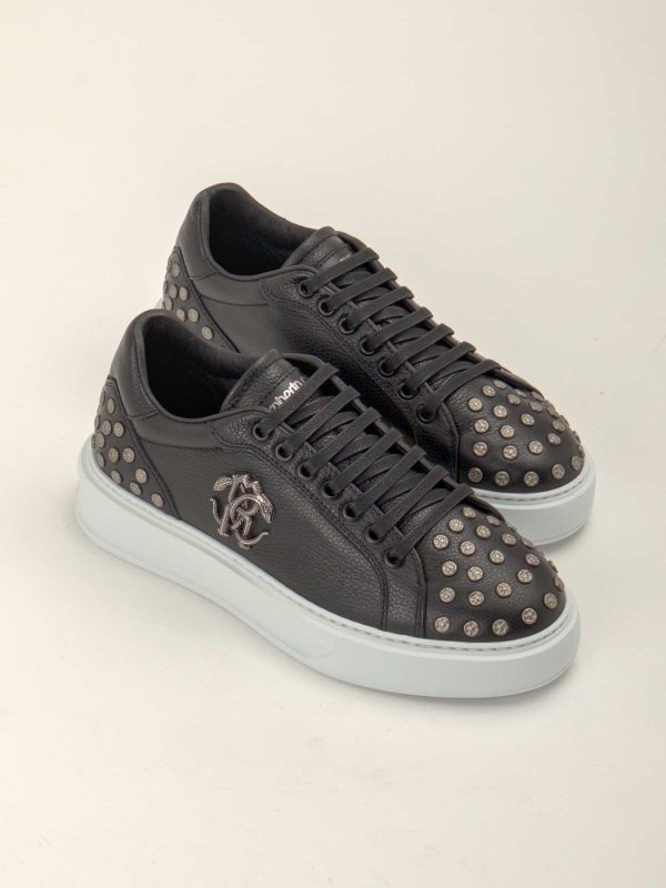 ROBERTO CAVALLI: Zapatillas online - Zapatillas - Negro