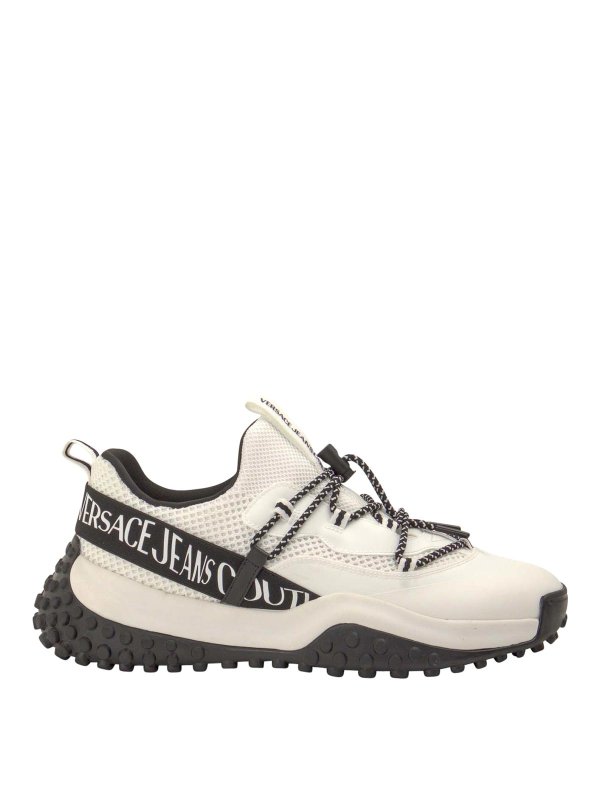 Versace Jeans Couture: Chaussures de sport - Baskets - Blanc