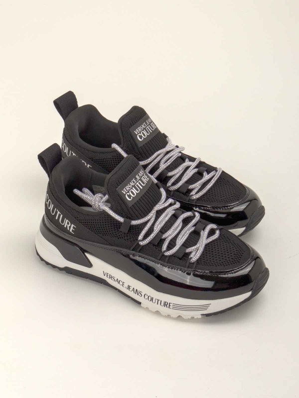 Versace Jeans Couture: Chaussures de sport online - Baskets - Noir