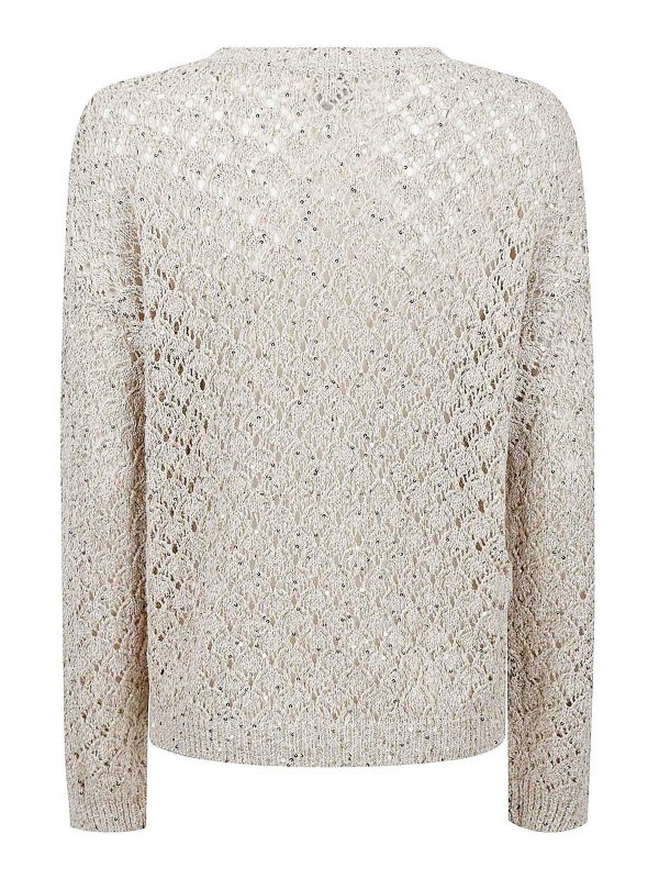 ELEVENTY: Pull col rond online - Pull Col Rond - Beige