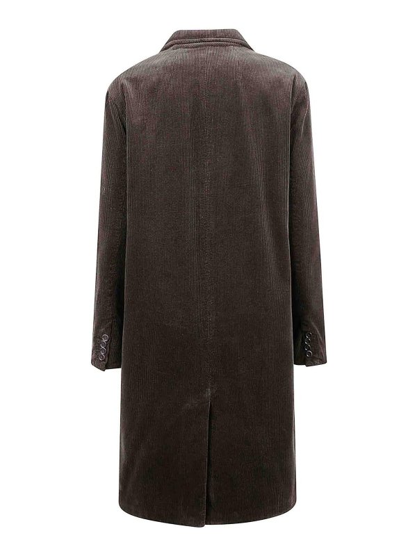 ASPESI: ニーレングスコート online - 膝丈コート - ブラウン