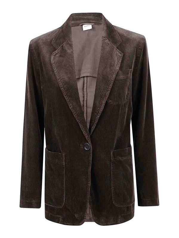 ASPESI: Casualjacken - Casualjacke - Braun