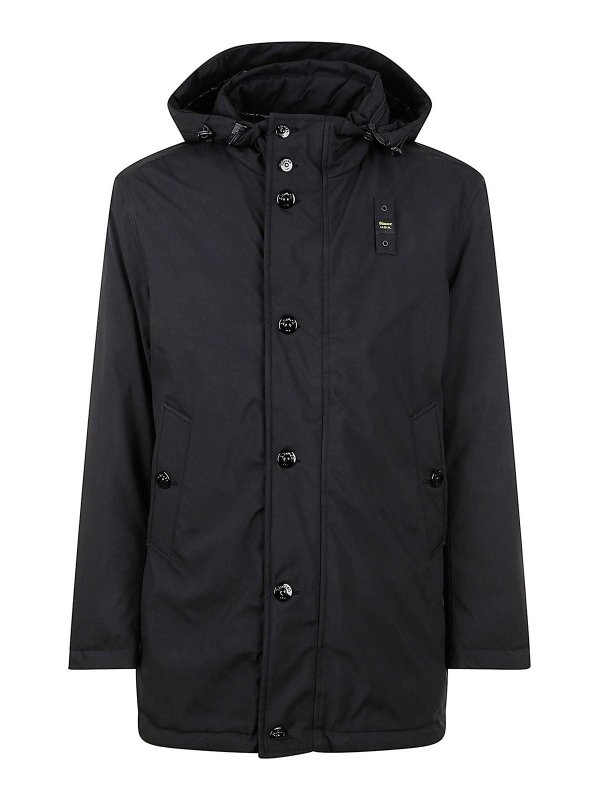 BLAUER: ニーレングスコート - 膝丈コート - 黒