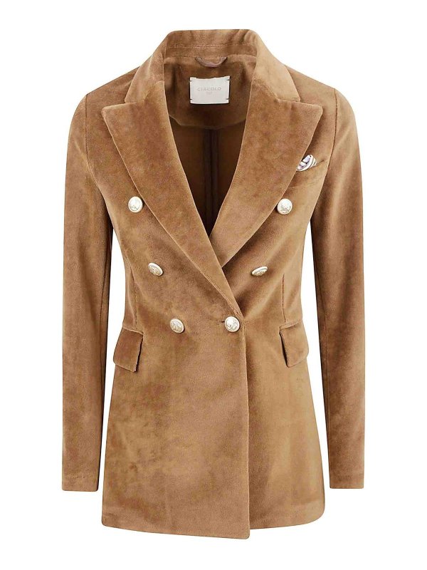 CIRCOLO 1901: Casualjacken - Casualjacke - Braun