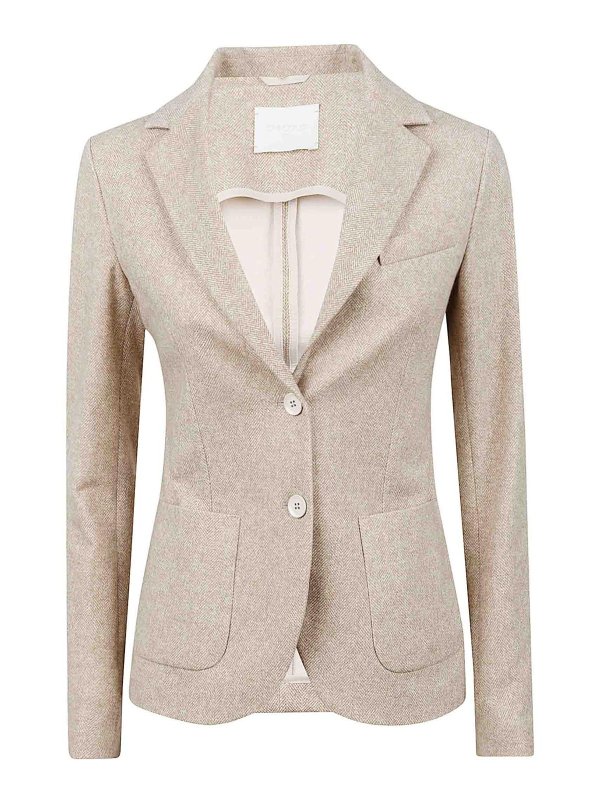 CIRCOLO 1901: Vestes casuals - Veste Casual - Beige