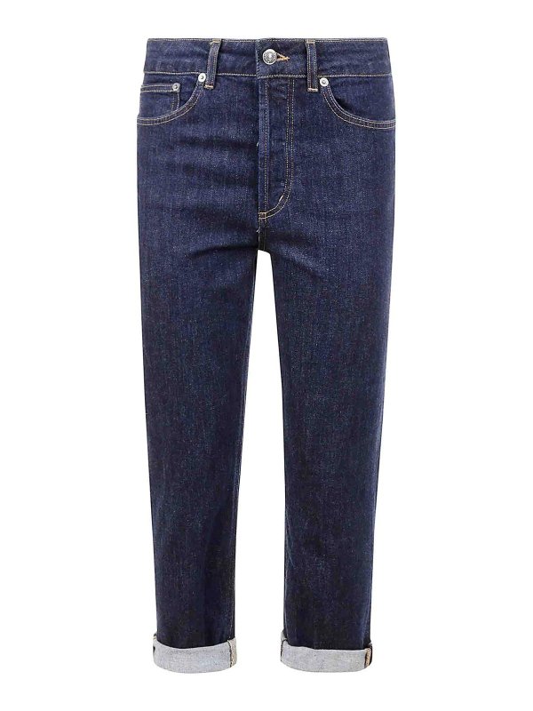 DONDUP: Straight Leg Jeans - Straight Leg Jeans - Blau
