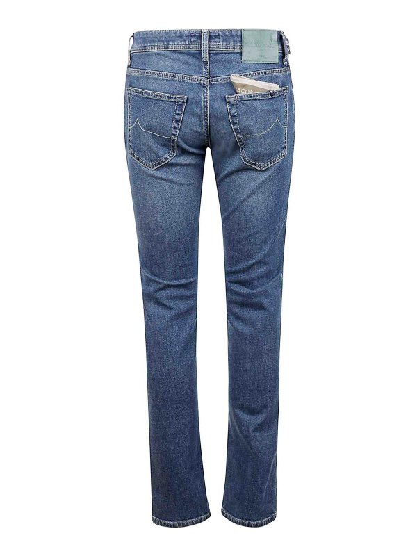 JACOB COHEN: ストレートジーンズ online - ストレートジーンズ - ダークウォッシュ