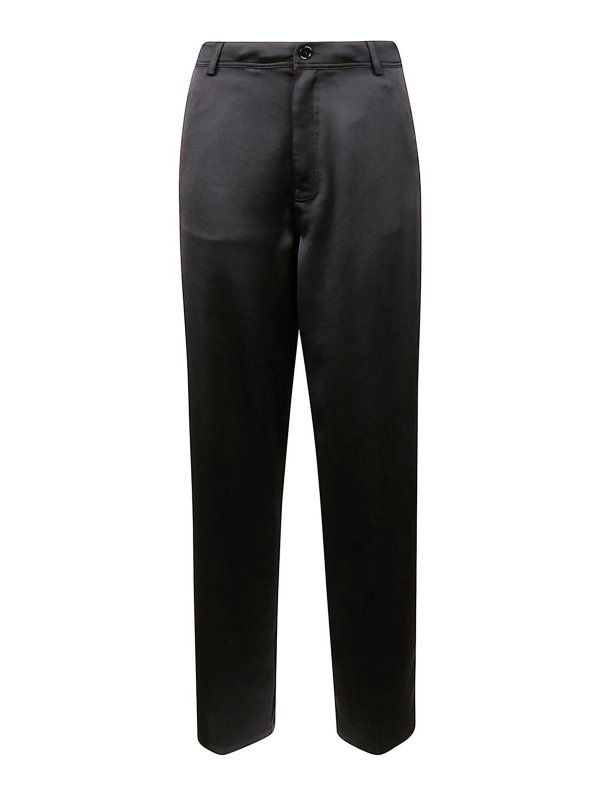 JUCCA: Pantalones casual - Pantalón Casual - Negro