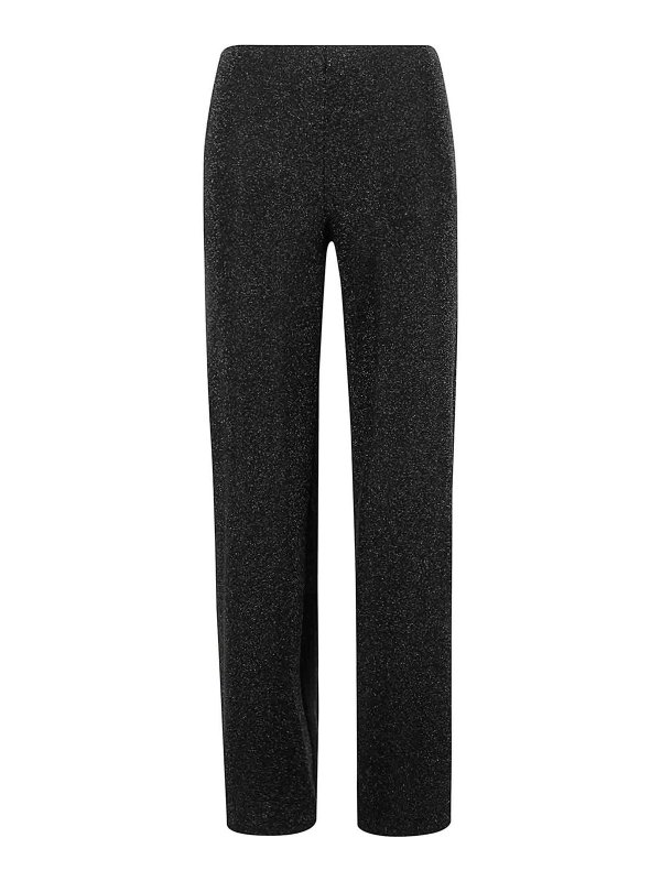 JUCCA: Pantalones casual - Pantalón Casual - Negro