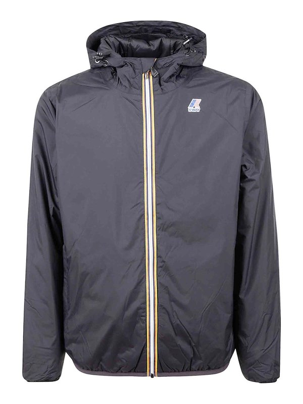 K-WAY: Abrigos semilargos - Abrigo Midi - Negro